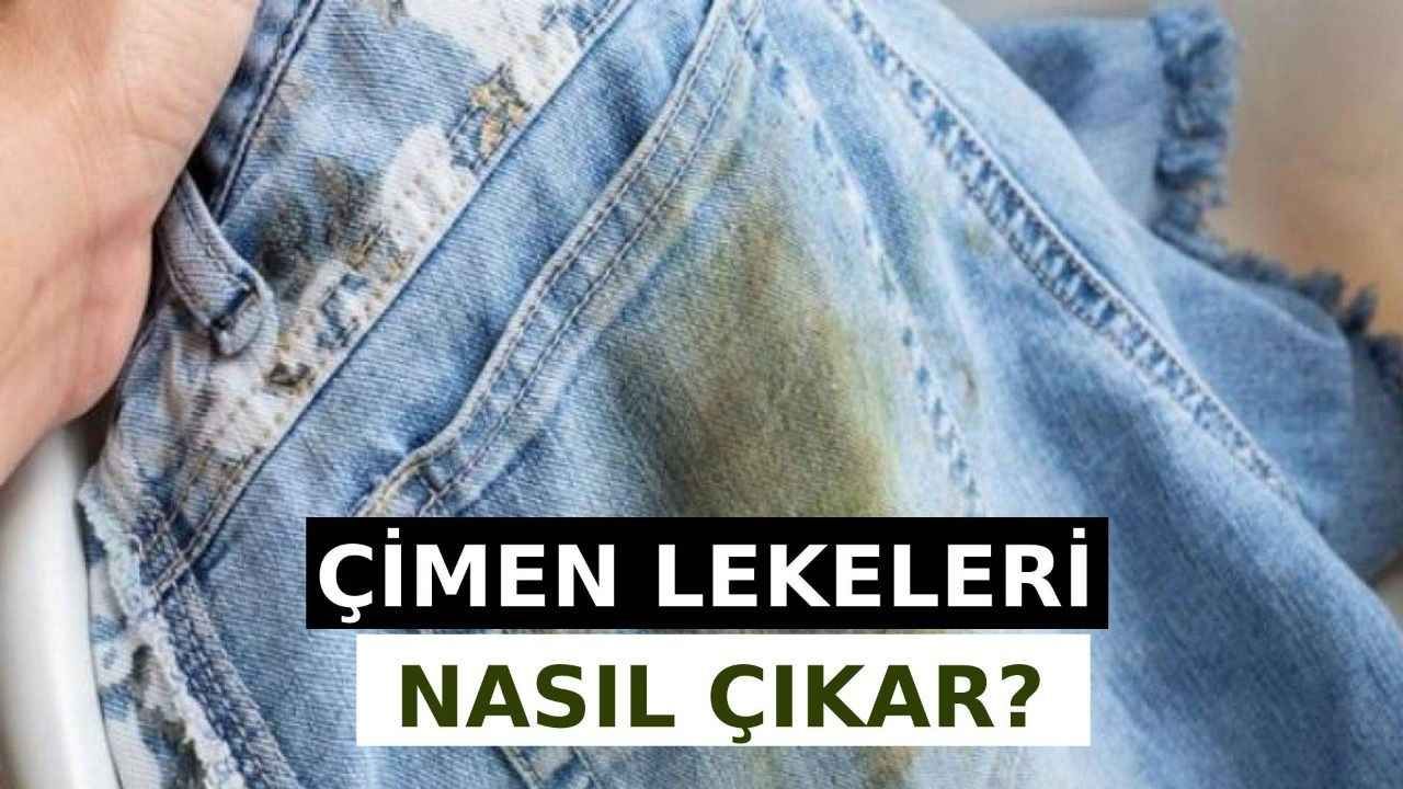 Çimen Lekesi Nasıl Çıkar?